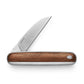 The Pike classic edc gentlemens slip lock pocket knife with rosewood handle and stainless steel blade