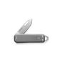 The Elko EDC keychain slip joint folding pocket knife with titanium handle and stainless steel blade.