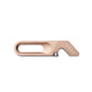 The Halifax EDC keychain multitool in rose gold.