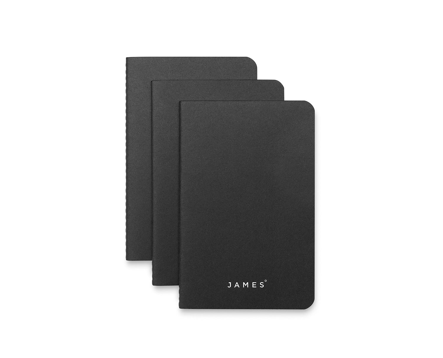 A 3 pack of The James Brand daily notebooks.