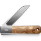 The Wayland classic barlow slip joint folding pocket knife with a sycamore wood handle.
