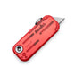 The Palmer Clear EDC utility box cutter knife in coral.