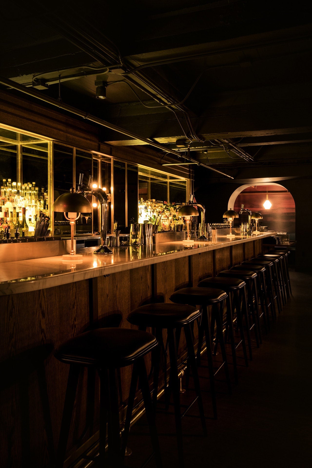 The Death & Co bar in Los Angeles, California.