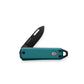 The emerald Elko edc slip joint key chain pocket knife.