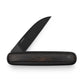 The Pike classic slip joint pocket knife with genuine ebony scales.