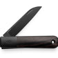 The Wayland classic barlow slip joint pocket knife with genuine ebony scales.