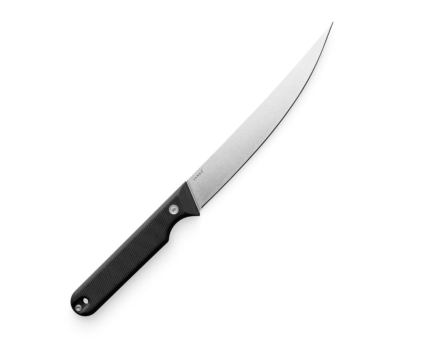 The Humboldt saltwater filet knife in black.