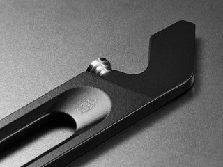 The bottle opener of The Halifax EDC keychain multitool.