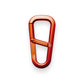 The Hardin EDC keychain carabiner in orange.