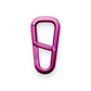 The Hardin EDC keychain carabiner in purple.