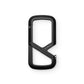 The Mehlville EDC keychain carabiner in black