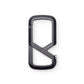 The Mehlville EDC keychain carabiner in space gray