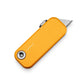 The Palmer utility box cutter knife with canary yellow colored case.