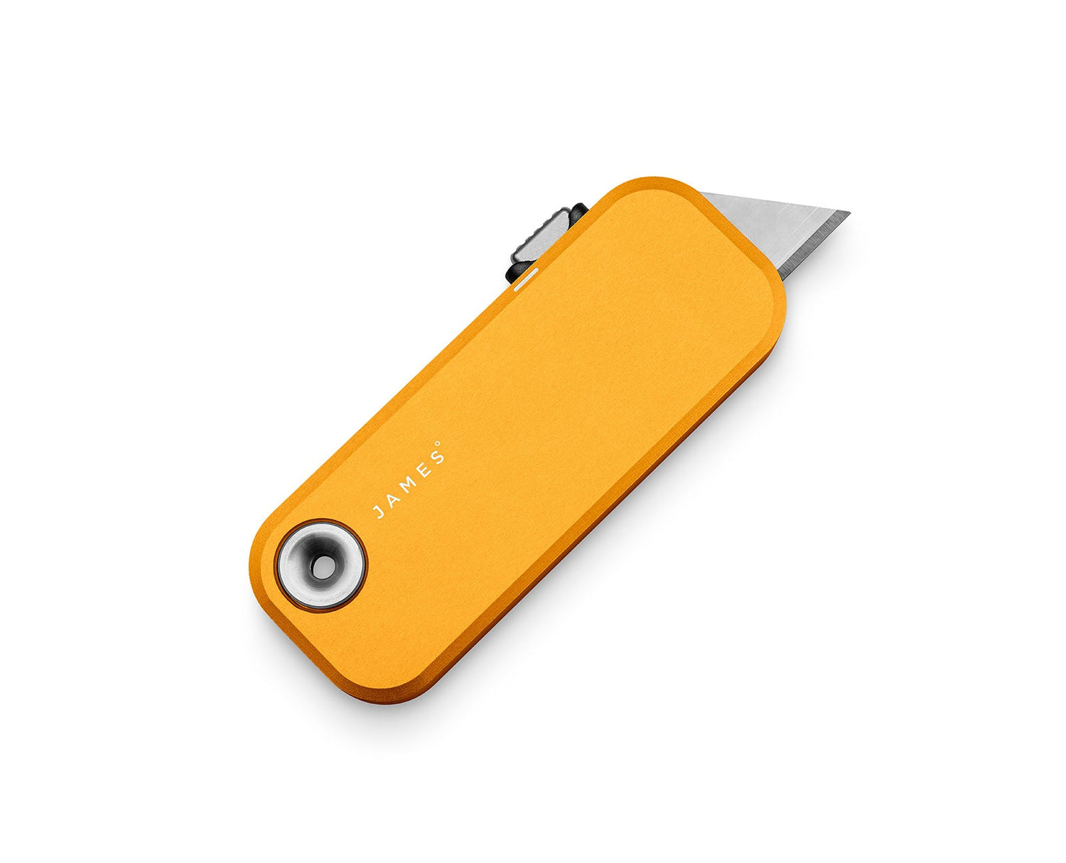 The Palmer utility box cutter knife with canary yellow colored case.
