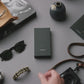 A video showing the unboxing of The Carter EDC slide lock folding pocket knife in carbon fiber.
