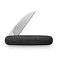 The Pike classic folding slip joint pocket knife with black micarta scales.
